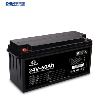 24V 60Ah Rechargeable Lifepo4 Lithium Batteries Solar Wind Power System
