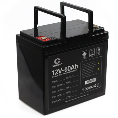 Lithium Ion Battery Phosphate IP65 Coslight 12.8v 55ah Ebike imprägniern